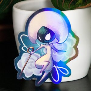 Lace Holo Sticker