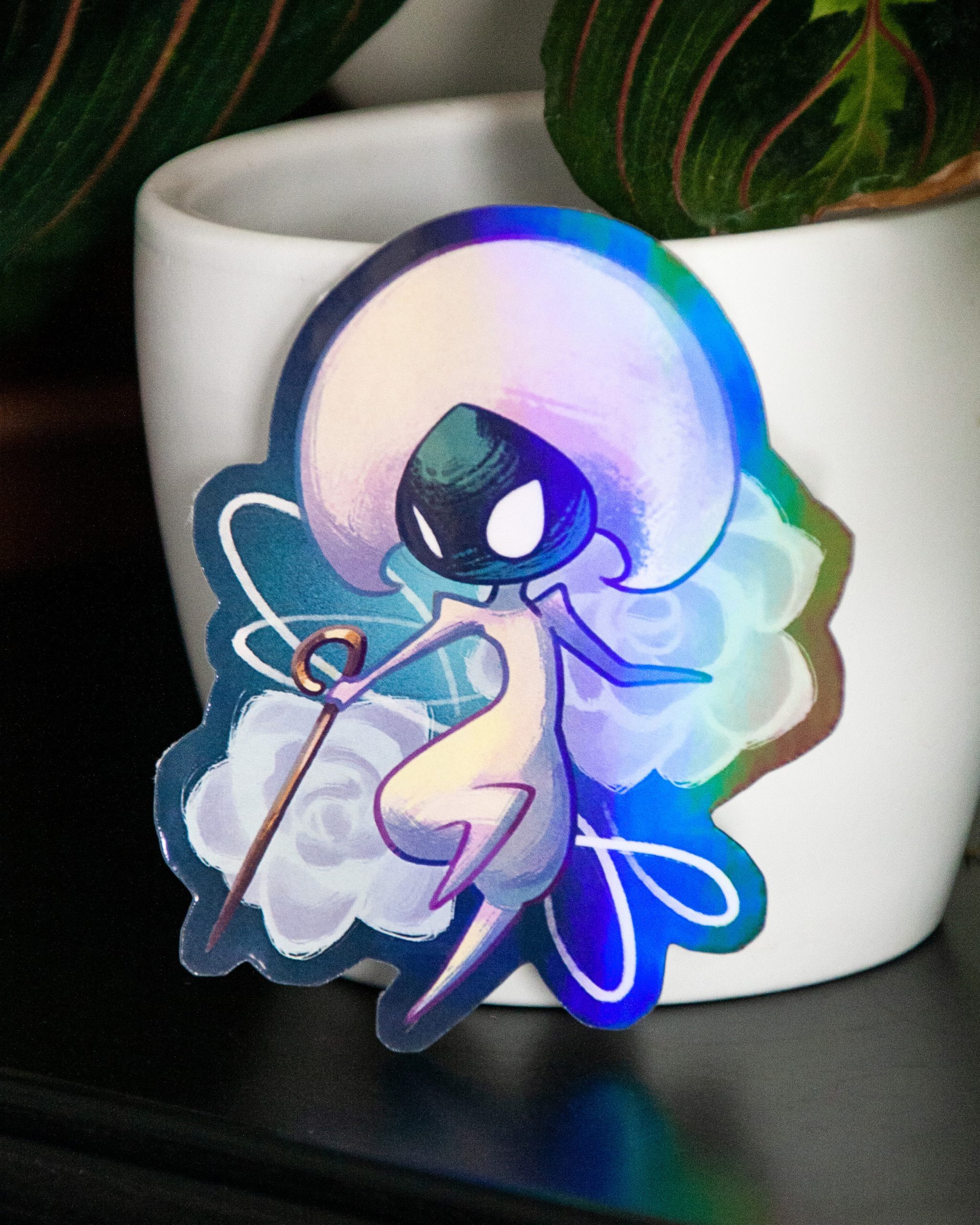 Lace Holo Sticker