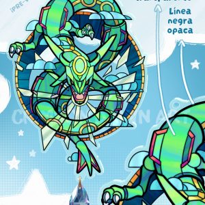 PRE-ORDER: Rayquaza Suncatcher